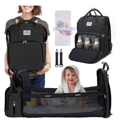 Bolso Pañalera Con Cambiador De Bebe