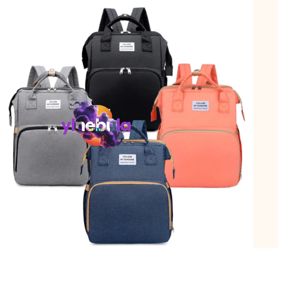 Bolso Pañalera Con Cambiador De Bebe