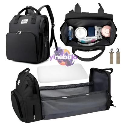 Bolso Pañalera Con Cambiador De Bebe