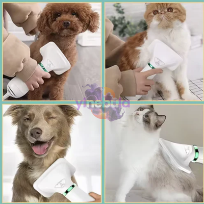 CEPILLO SECADOR 2 EN 1 PARA MASCOTAS