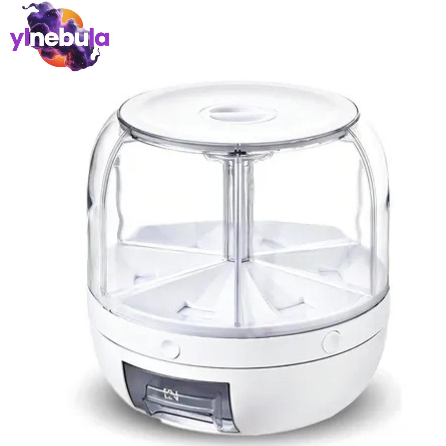 Dispensador De Alimentos - Frutos Secos de 6 Divisiones